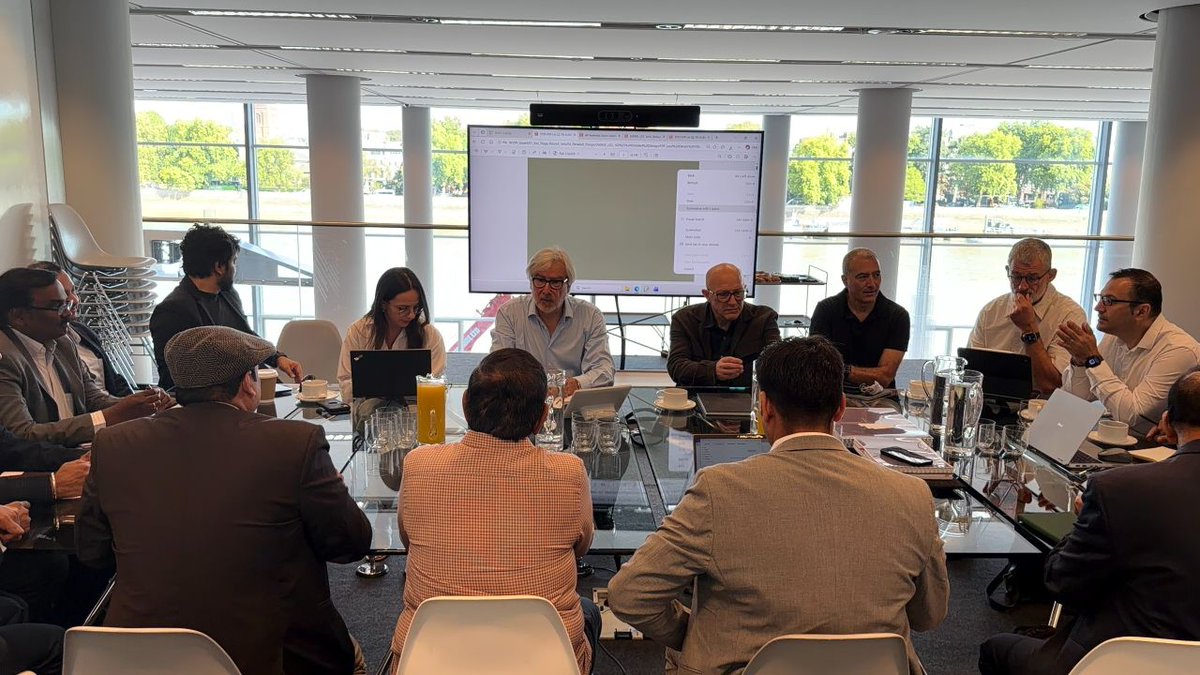PrajaRajadhani's tweet photo. Shaping the Iconic Architecture of People’s Capital Amaravati

A high-level delegation led by @Dr_NarayanaP Minister for Municipal Administration & Urban Development, Government of Andhra Pradesh, engaged with leading architects and consultancy firms in London on 10 August 2026 to discuss the final designs of the iconic buildings being constructed at the Amaravati Government Complex.

The delegation, comprising V. Vijayaramaraju, IAS, Commissioner, APCRDA; Abhishek Kumar, IAS, Additional Commissioner, APCRDA; and A. Venkateswara Rao, Chief Engineer, Housing & Buildings, held detailed discussions with representatives of Foster + Partners, Hafeez Contractor, Buro Happold and @larsentoubro on the façade designs of Amaravati’s Assembly, High Court and Secretariat Towers.

Key discussions focused on the proposed high-rise tower above the Amaravati Assembly Building, including its design and the application of advanced construction technologies. The delegation also shared key suggestions on proposed modifications and enhancements to the building facades, further refining the architectural vision for Amaravati.

The discussions reflect the continued efforts to translate the vision for People’s Capital Amaravati into distinctive, world-class public architecture, bringing together iconic design, advanced technology and functional excellence.

#Amaravati #PeoplesCapital #PrajaRajadhani #AmaravatiRising #APCRDA #AGICL #AmaravatiGovernmentComplex #AGC #AmaravatiVision #IconicArchitecture #IconicAssembly #HighCourt #SecretariatTowers #IconicTowers #UrbanDevelopment #AndhraPradesh