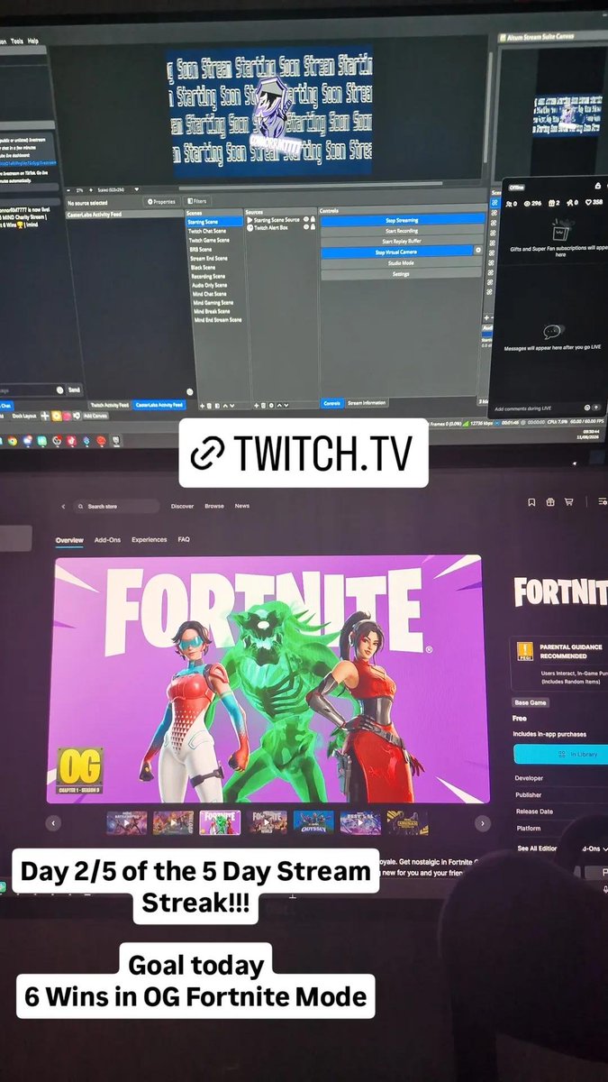ConnorRM7777's tweet photo. Day 2/5 let's get this show on the road!!! @MindCharity
https://t.co/x5Wx3r1h7w
#twitch #gaming #streamformind #livenow #streaming https://t.co/2SvMaPfM4I