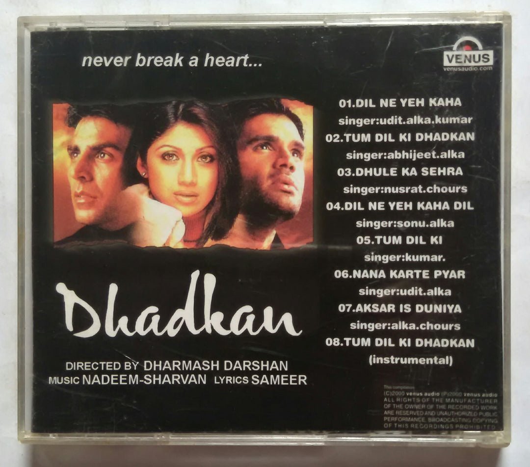MovzMusicals999's tweet photo. #26YearsOfDhadkan

It is inspired by the novel #WutheringHeights.This film is now achieved cult status, having gained a significant and passionate fanbase.

#Dhadkan Audiocd

#NadeemShravan musical

@akshaykumar @SunielVShetty @shilpashetty143 @mahimachaudhrym #DharmeshDarshan https://t.co/wFNwywGpZp