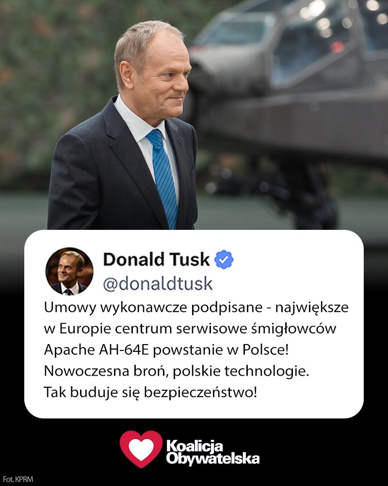 Obywatelska_KO's tweet photo. 💬 Premier @DonaldTusk👇 https://t.co/anyhM6yGcf