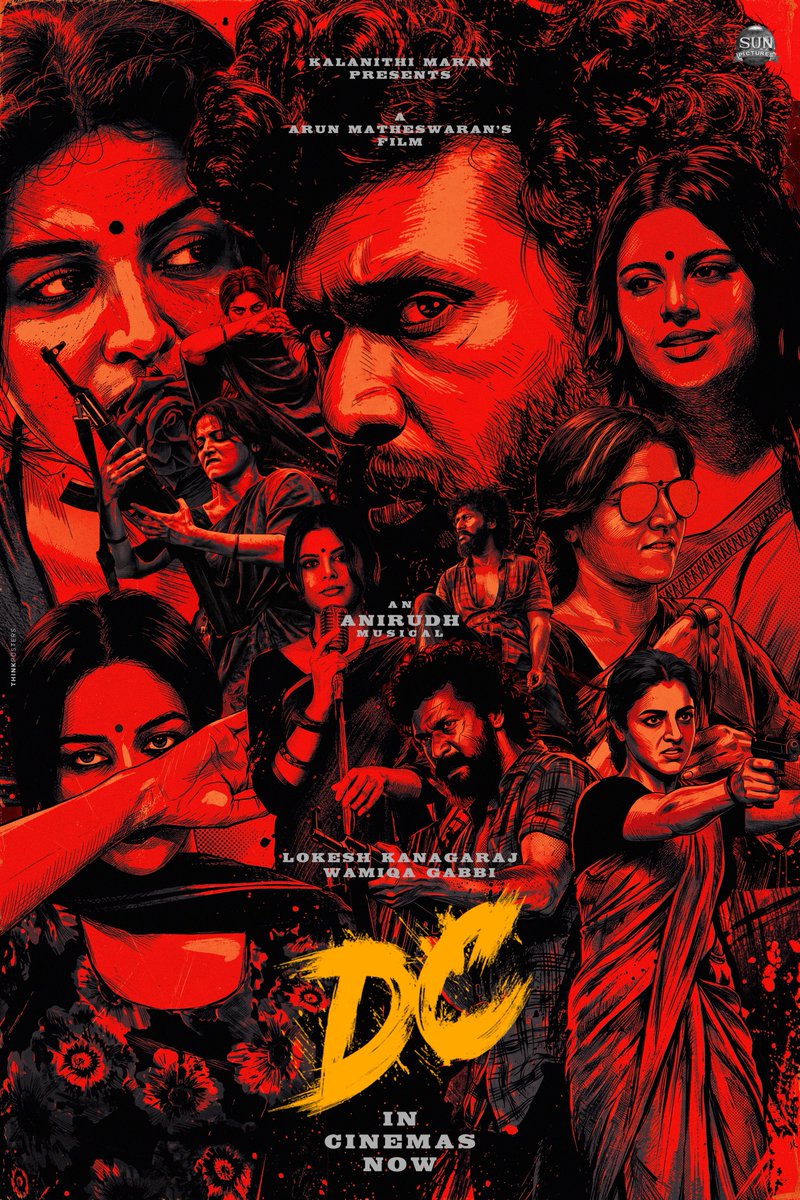 ThinkPosters's tweet photo. “Revenge tastes different when it’s served cold ..!🔥

Here's the token of love and appreciation towards this Beautiful Rustic Tale #DC 💥💥

A @ThinkPosters  FanArt 😎 

@Dir_Lokesh @iWamiqaGabbi  
Rock Star @anirudhofficial 
@sunpictures https://t.co/bLdC02DiIb