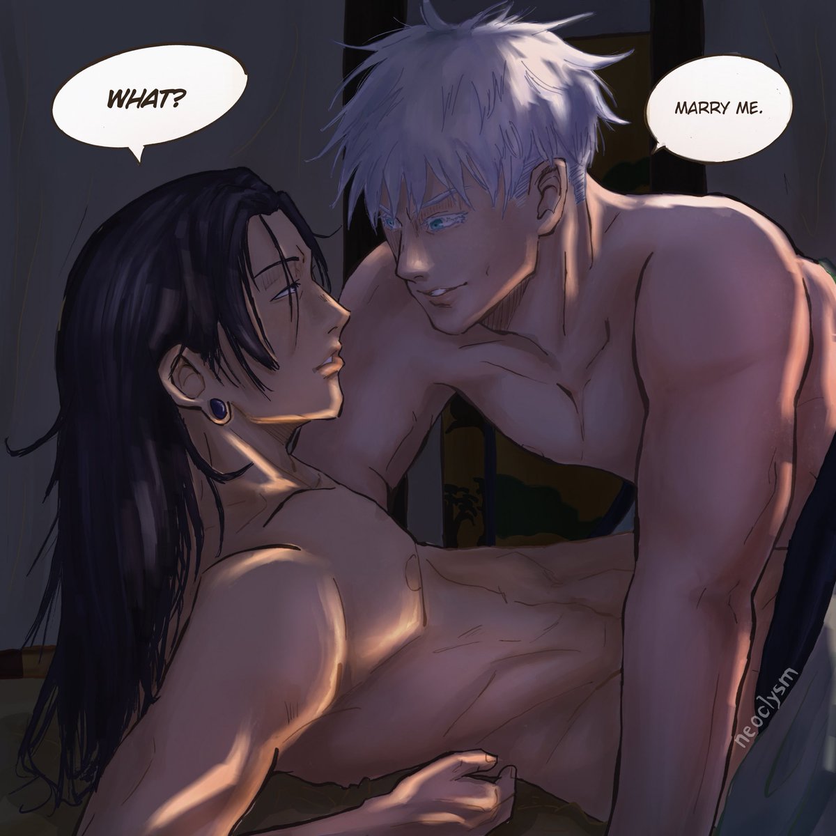 neoclysm's tweet photo. (2/2) The other piece I made for alpha_hydra’s “The Prince’s Gambit” for @stsgbigbang2k25 ✨
Read here: https://t.co/Nl4SmWboQw
#stsg #goge #五夏 https://t.co/WCNsTgSgUh