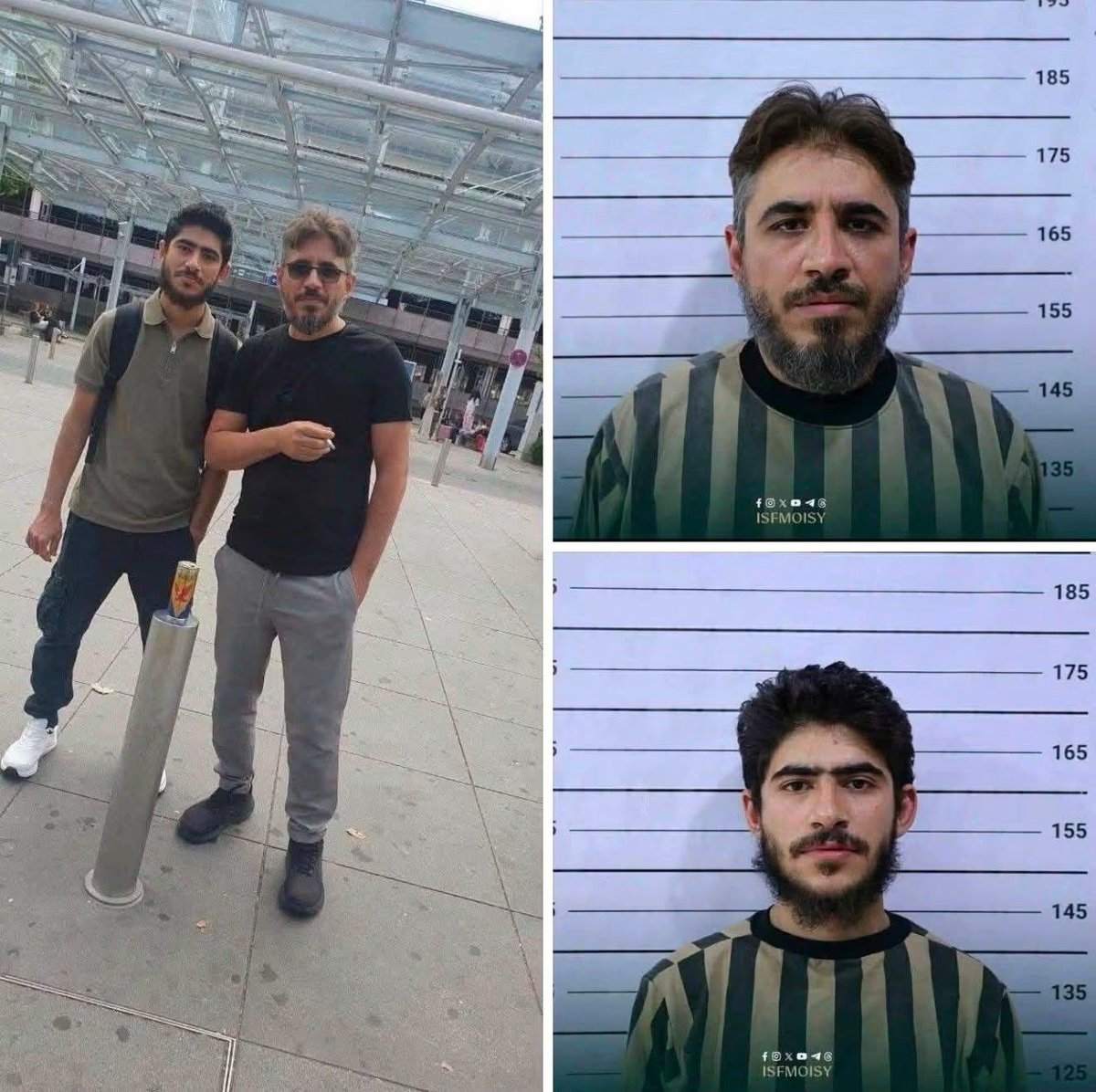 MNour0083's tweet photo. Die syrischen Behörden haben zwei Syrer festgenommen, die zuvor in Deutschland gelebt haben.
Sie stehen im Verdacht, der Terrororganisation IS anzugehören. Die Festnahmen erfolgten in der Provinz Quneitra im Süden Syriens, etwa eine Woche nach ihrer Rückkehr nach Syrien. https://t.co/cOCtLrnige