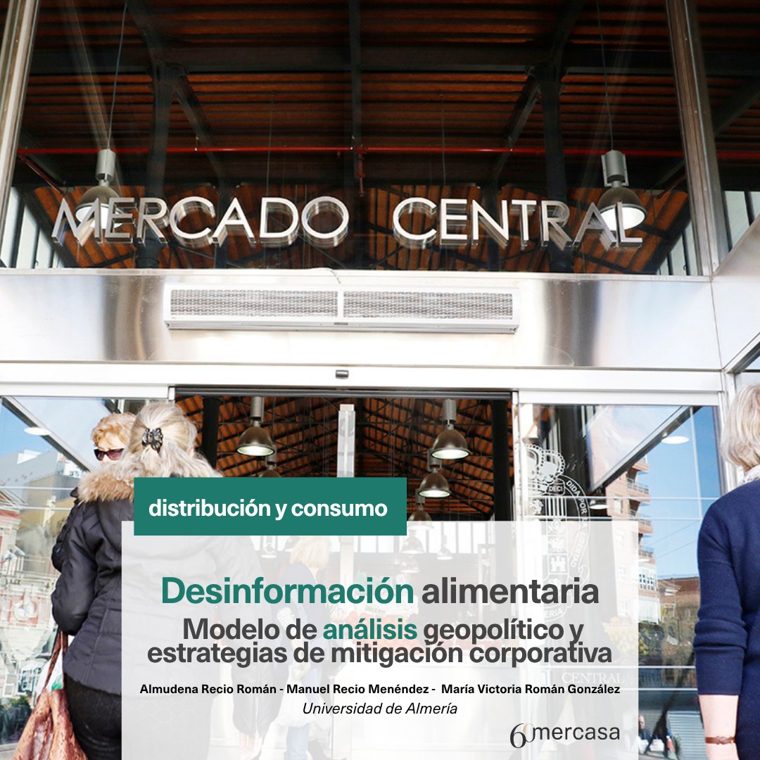 Mercasa_mercas's tweet photo. 🧠📲 Un nuevo artículo de #DistribuciónyConsumo analiza cómo la desinformación alimentaria actúa como un “arancel invisible”, destruyendo la confianza y la demanda en horas

👉 Frente al fact-checking, propone “pre-bunking”: vacunación cognitiva

🔗 https://t.co/eEgQVMj9jp https://t.co/YrFR5qQdCy