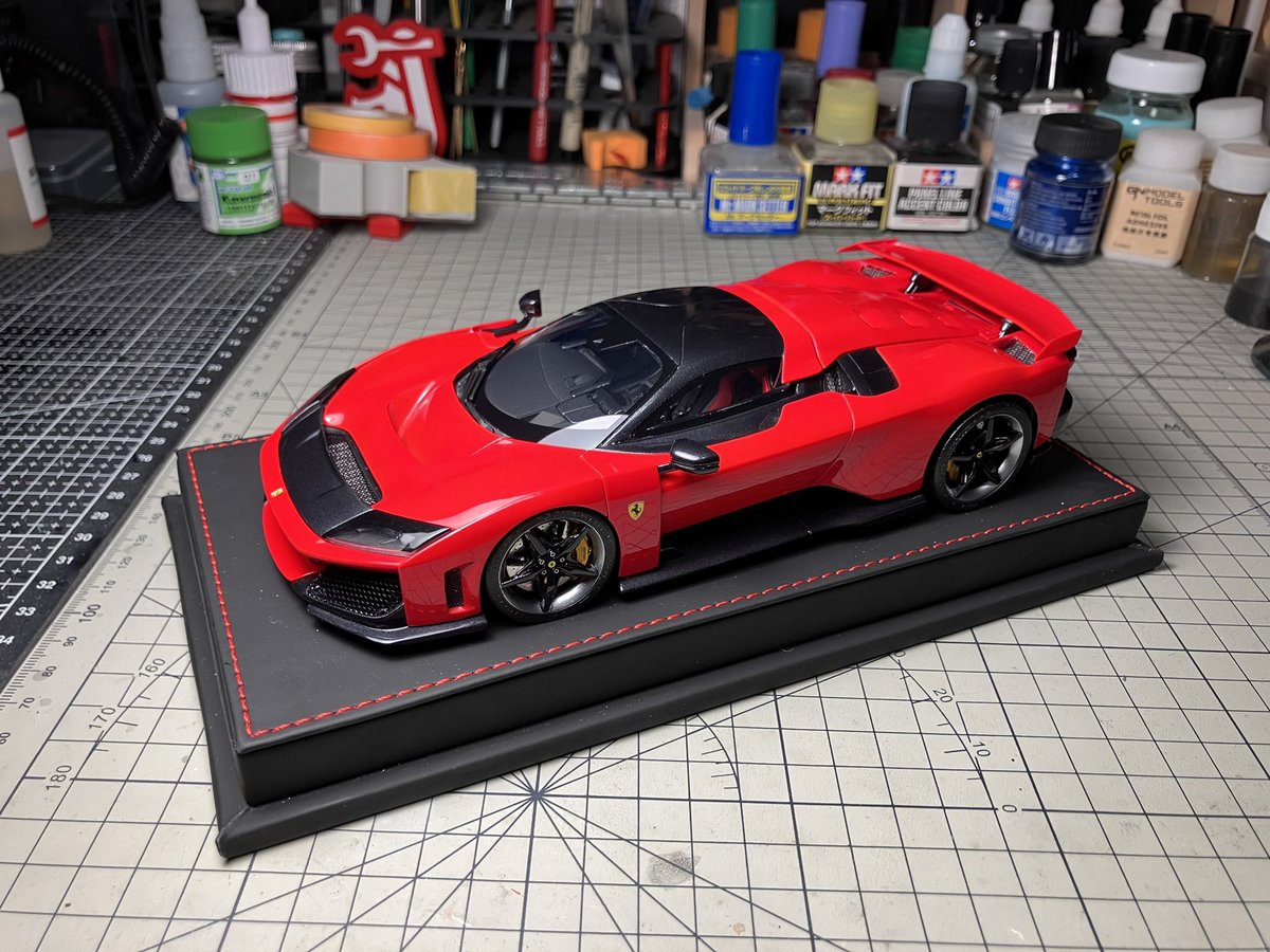 ken30718's tweet photo. Complete f80 #ferrari #f80 #pzymodel #modelcar https://t.co/tUDmc9TtoJ