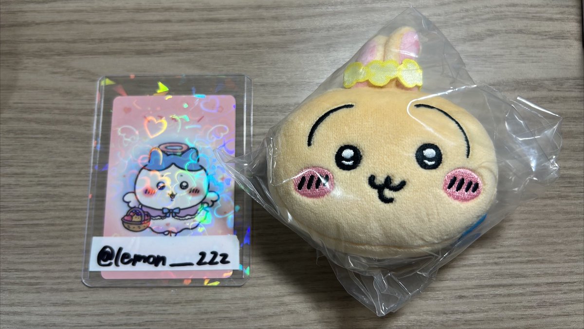 lemon____222's tweet photo. @kaaa___167 初めまして、検索より失礼します。もっちるフェイスマスコットのうさぎを所持してます。ハチワレとの交換は可能でしょうか？大阪手渡し可能です。ご検討よろしくお願いします。 https://t.co/DbyW4gl249