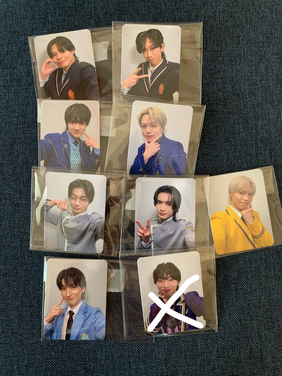 Almxicb's tweet photo. EBiDAN Yes!東京 CD 小トレカ グループ盤 交換

求）
アロハ ⭐︎ハル ⭐︎松村 ジャン 大倉 長野 FUMINORI 阿久根

譲）
カイ リョウガ 伊藤 志村 吉澤 武藤 SHOW 筒井 

エビライ 8/15>郵送
同グループのみ
⭐︎（ハル.松村）優先で求めております
お気軽にお声掛けください https://t.co/cfVD5Z6Xr4