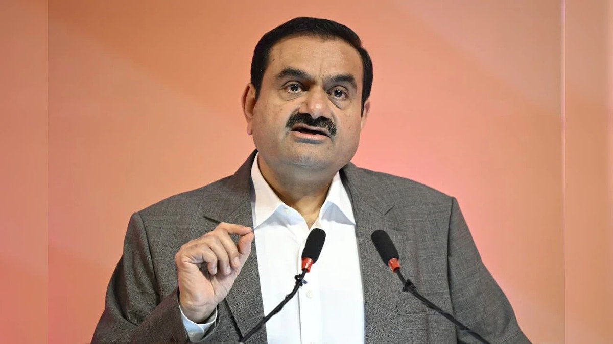 nakulvibhor's tweet photo. Adani Group stocks are seeing a clear relief rally despite a weak broader market.

Adani Green jumped 3.5%, Adani Enterprises rose 2.6%, and Ports gained 1.5%, with most other group stocks also trading higher. This is happening while the overall market is under pressure due to crude oil concerns.

The US court #AdaniCaseDismissed has permanently removed a major legal overhang that had been hanging over the group for nearly 21 months. Once event risk of this scale is taken off the table, institutional and domestic money tends to reassess valuations quickly.

Technically, most Adani stocks were stuck in consolidation or mild corrective phases. Today’s move is the first coordinated green reaction across the portfolio after the news. The real test will be whether these stocks can sustain the higher levels and attract follow-through buying in the coming sessions, or if this remains a one-day relief bounce.

Overall, the market is shifting focus back to the group’s growth pipeline and cash flows now that the legal cloud has lifted. That shift in narrative is what is driving the early buying.

Note:
This is a general market observation and personal view only. It is not a buy/sell recommendation. Markets are subject to risk. Please do your own research before taking any investment decision.