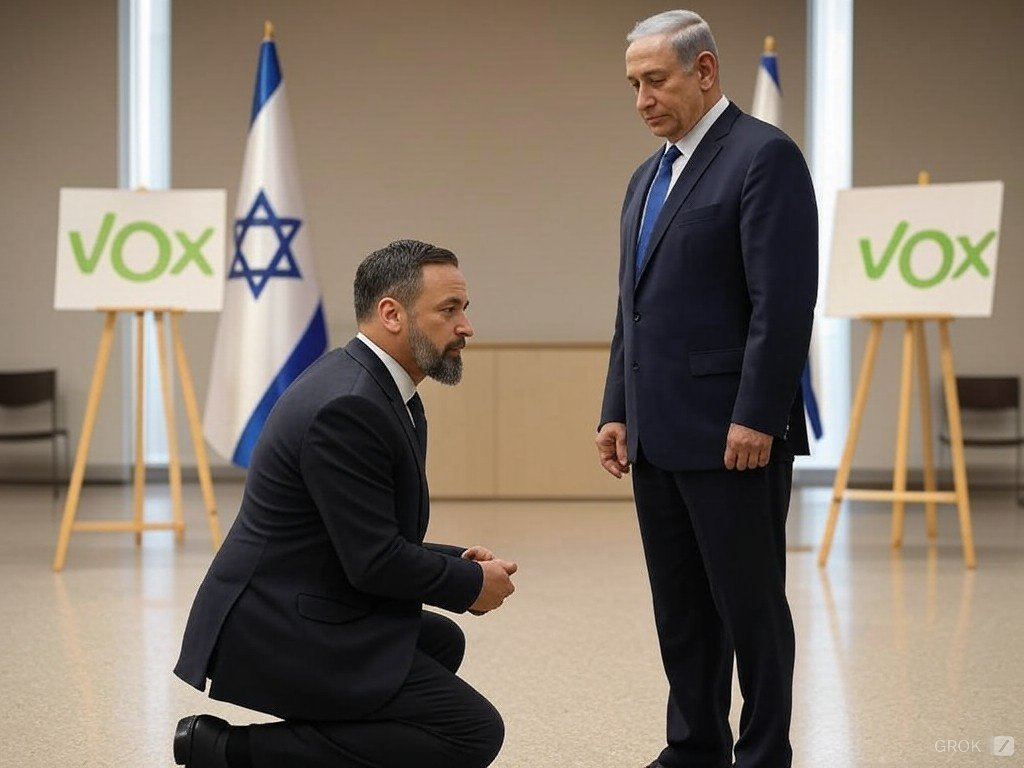 CogitoErgoFuit's tweet photo. @AfraBlanco @EspejoPublico Habrán llamada  al redil desfe Israel a Abascal: "Como os matáis con Marruecos os corto los 🍳🍳 y la financiación" 

#VoxTraidores
#AbascalTraidor a juicio 

https://t.co/RWrermKXtg https://t.co/Nl3WB4YNNS