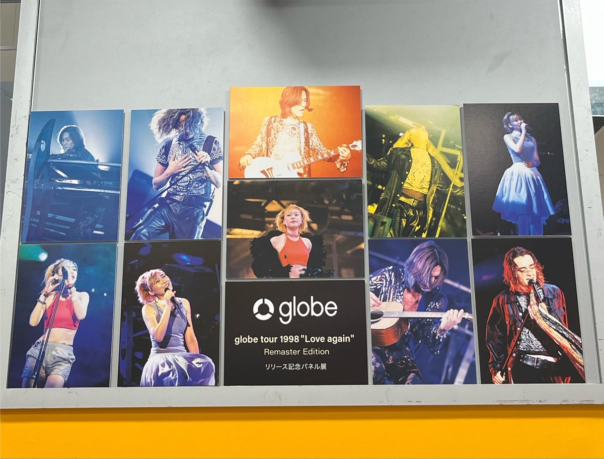 miki_sts's tweet photo. タワレコ新宿店でglobeのパネル展を見ました♪
Blu-rayの映像も流れてました
小室先生のシンセ🎹が多すぎて好き😊

タワレコさん、ありがとうございます💓
パネル展は8月16日(日)迄
#globe #globe31st #Loveagain
#タワーレコード https://t.co/qCxeOixAEO