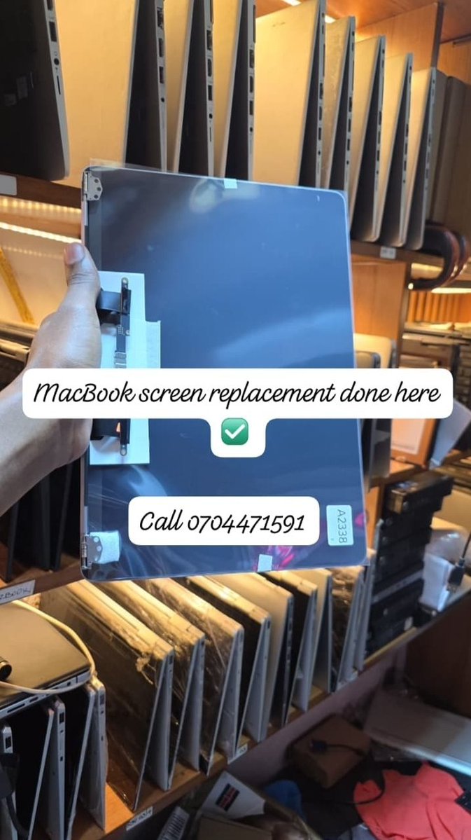 jonesinventors's tweet photo. Guys🤔 having a broken MacBook screen? Worry no more we got variety of all MacBook models
We fix as you wait 30-60mins
Call 0704471591
#BroadBasedPG ODM United Luo Nyanza #SasaNiKupepea UDA ODM Coalition Numbers Dont Lie #RutoAtFour Gloria Brian #MainaAndKingangi Naivasha Larry https://t.co/6gSFX1GJ2g