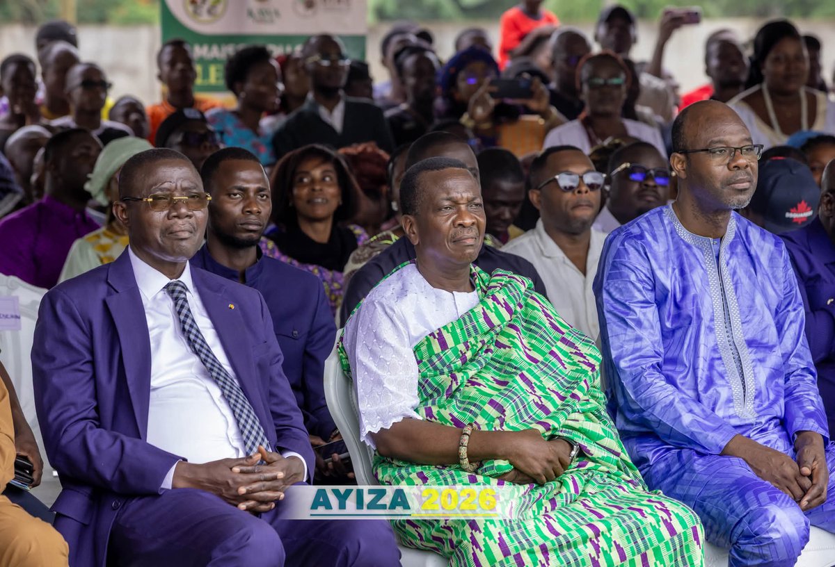 kodjo_adedze's tweet photo. #Ayiza2026
#ZioInclusifEtFort
#Ayiza2026

Heureux d’avoir pris part à l’apothéose de la 54ᵉ édition d’AYIZA à Tsévié le samedi 8 août 2026.

Autour du thème « Ensemble pour un Zio inclusif et fort », Zio a célébré avec fierté son identité et son riche patrimoine culturel.

1/2 https://t.co/kfPgp97tEF