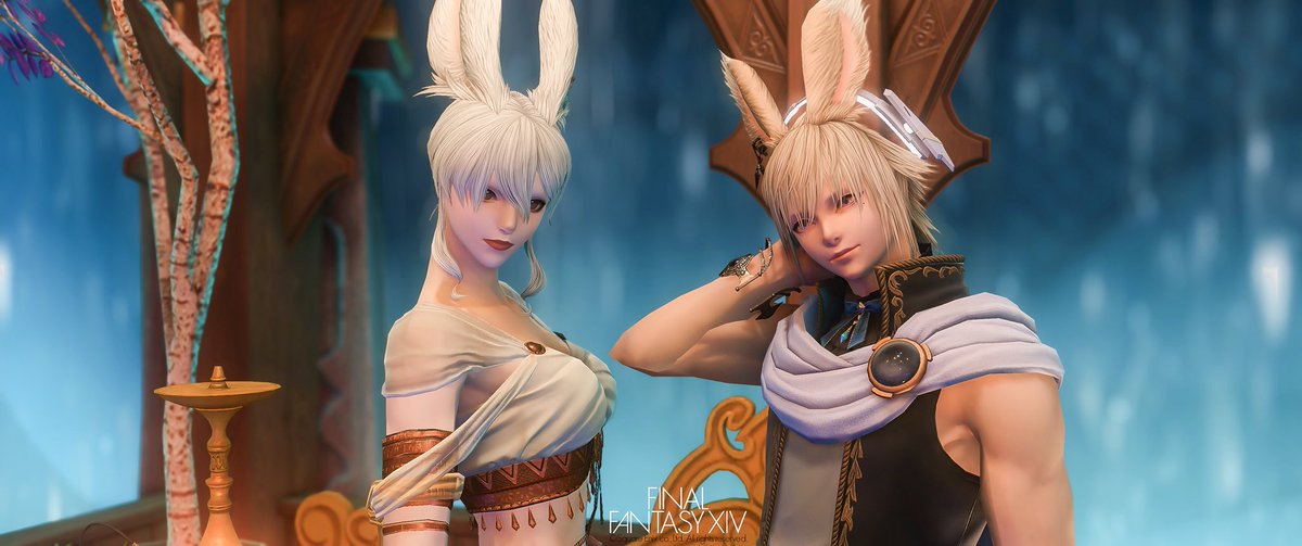 Fiz_FFXIV's tweet photo. 昨日は久々のうるちゃん✰*。
ルレからの綺麗なスタジオ行って
SS撮れて楽しかった⸜(*´꒳`*)⸝

初夏の夏 / 雨音に沈む隠宮

#FF14 #SS_qote #kagibeya_st https://t.co/aMlH2uBTO7