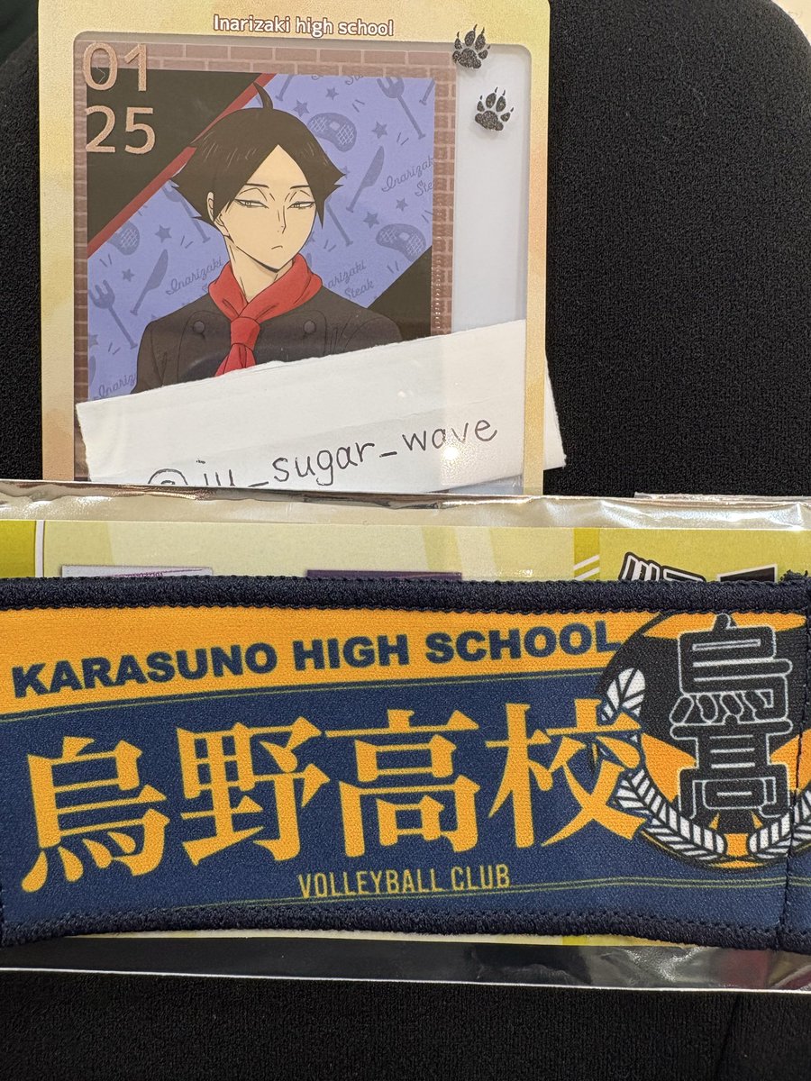 ju_sugar_wave's tweet photo. 【交換】ハイキュー 頂ストア トレーディング ミニチュアタオルキーホルダー

ゆる募

譲）烏野高校

求）稲荷崎高校

本日18時頃まで頂ストア付近での手渡し希望です。お気軽にお声掛けください。 https://t.co/Vt75ue3czE