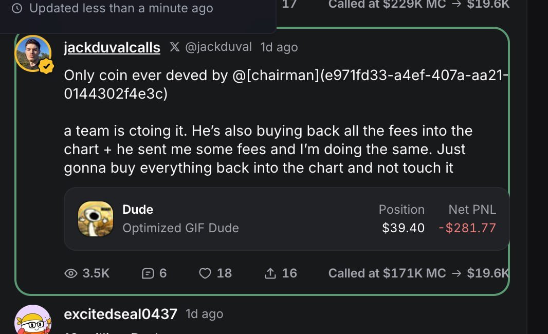 DriveLotry's tweet photo. @jackduval Yo can you buy back the fees like you promised on $dude https://t.co/Fgtlx67KCJ