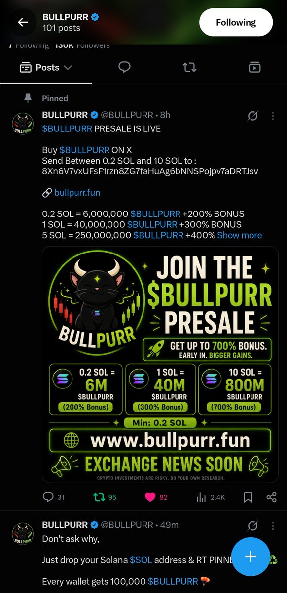 winnerv215's tweet photo. @BULLPURR A4W6XBvDcLmgKBnbGuJCCx8Sm7sPbY95RFgtVcbePL9w https://t.co/XC40zX0r42