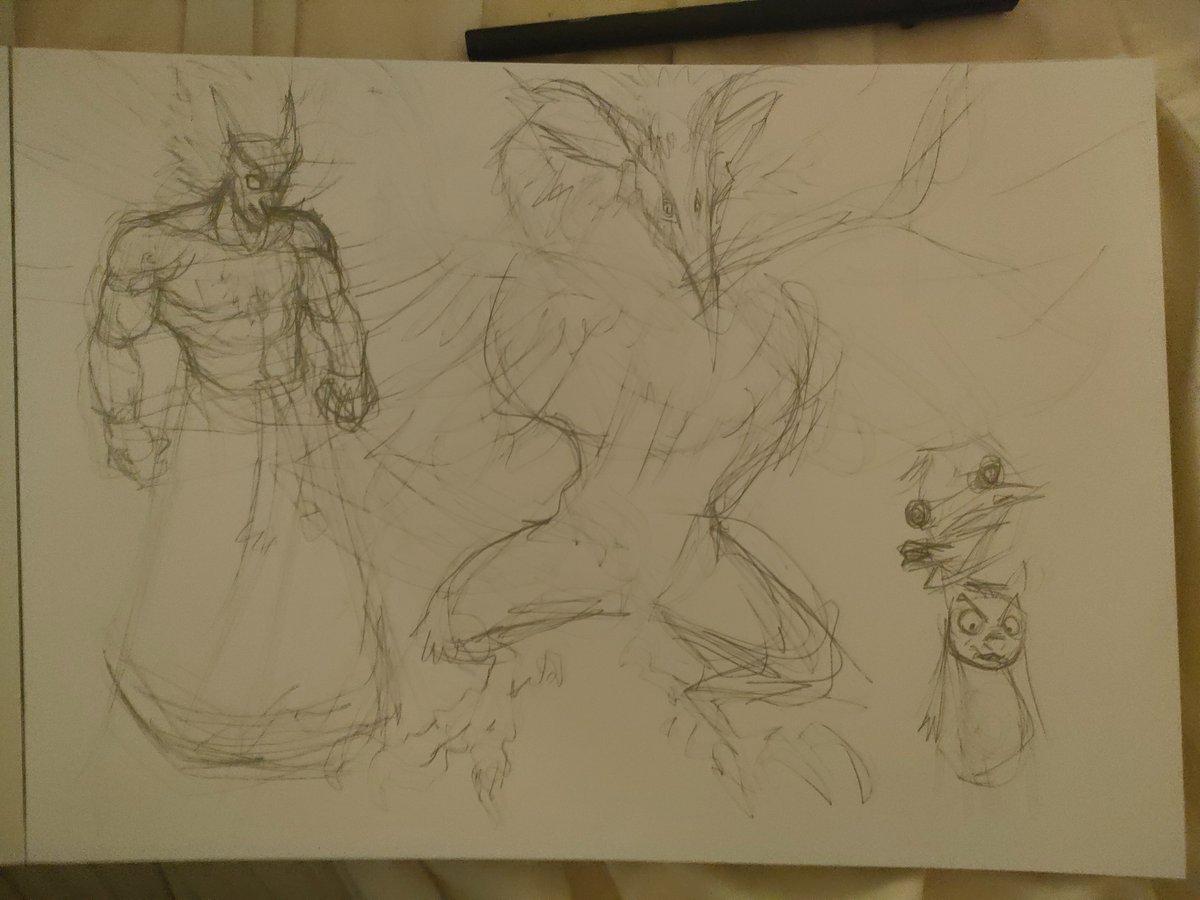Queen_altSFW's tweet photo. Some doodles i did yesterday on my sketchbook https://t.co/s0EYIj6H0E