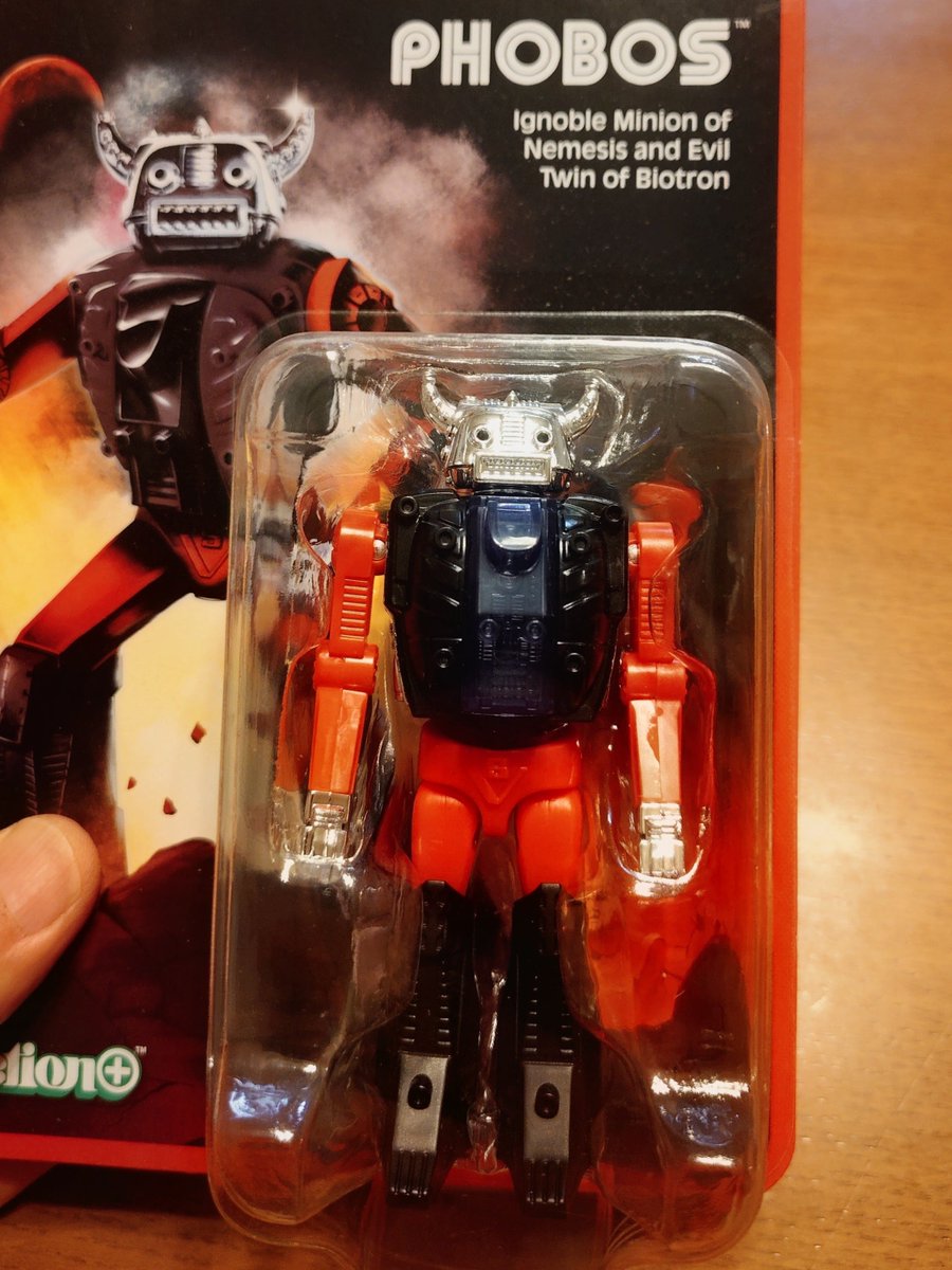 MICRONAUTS　＊ロボットマン＊【アメリカ版ミクロマン】 改めてスーパー7のマイクロノーツ フォボスの顔を眺めていると