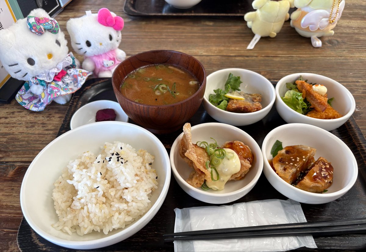 cc_xiol's tweet photo. キティ活動🍎ポムポムプリンと一緒🍮 https://t.co/xIAewR3s7J
