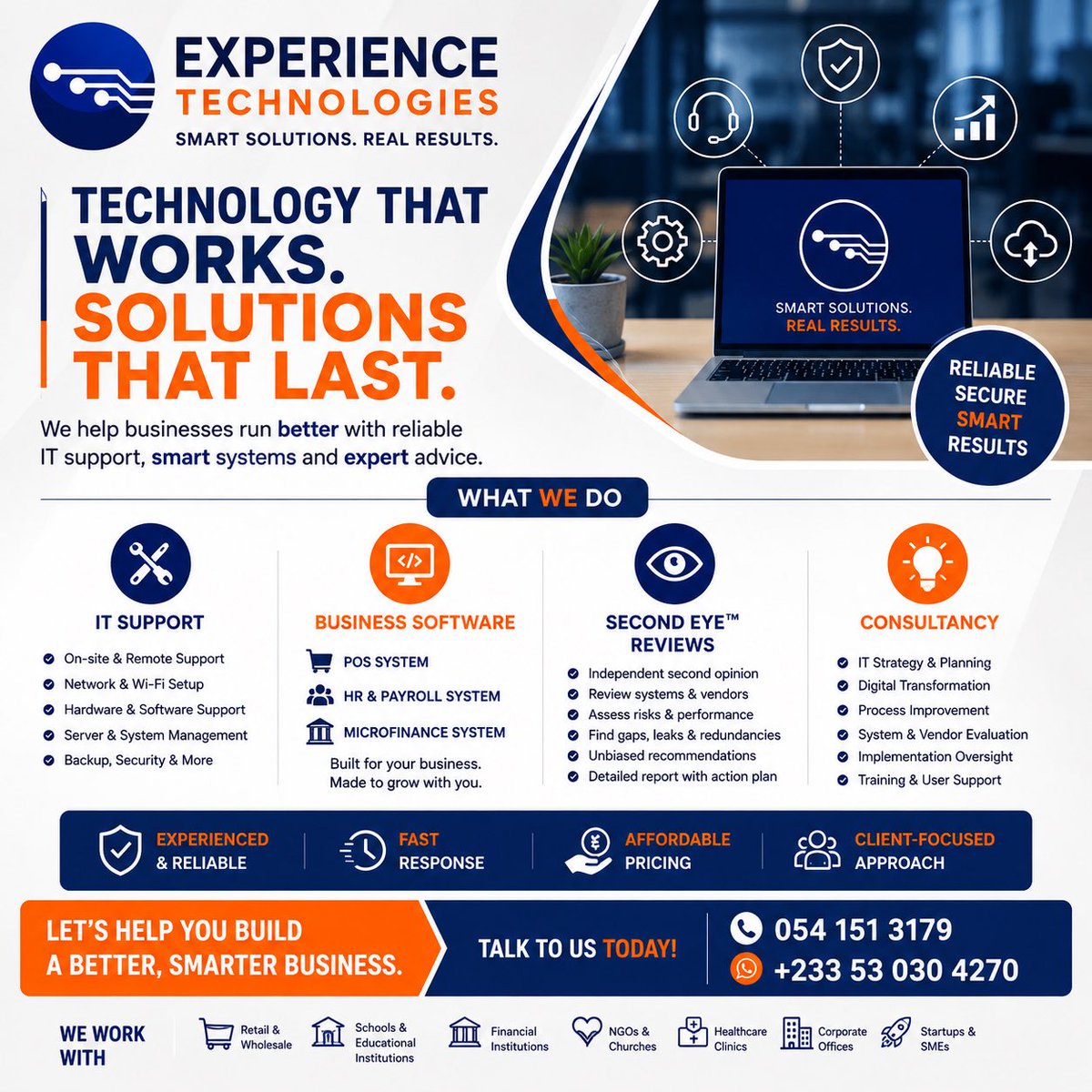 Droprime's tweet photo. BUSINESS OWNERS — WE CAN HELP.

If your business depends on computers, software, networks or digital systems, Experience Technologies can help you keep everything working and make better technology decisions. https://t.co/tnDS1Szx18