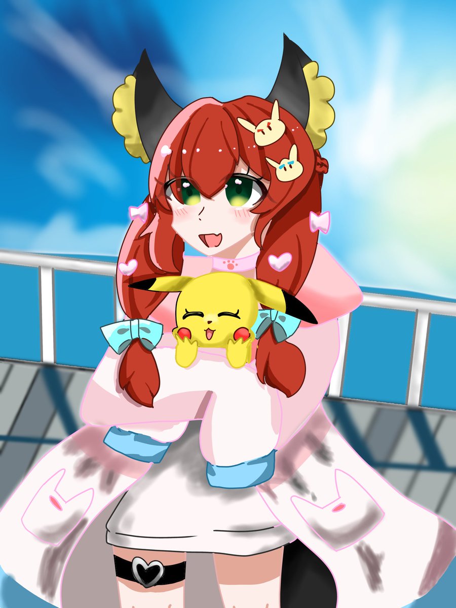 Mahina__1208's tweet photo. 「　＃おどみんポケカ企画　」
コラボ
パックよりカードをご紹介！
【おどろくのピカチュウ】

裏が出るまでコインを投げる運ゲーでロマン溢れる戦法が実現できるぞ！

二枠目で参加させていただきました！上記のタグで素敵なイラストがたくさん見れます！

＃おど録 https://t.co/qCbPXYcNs5