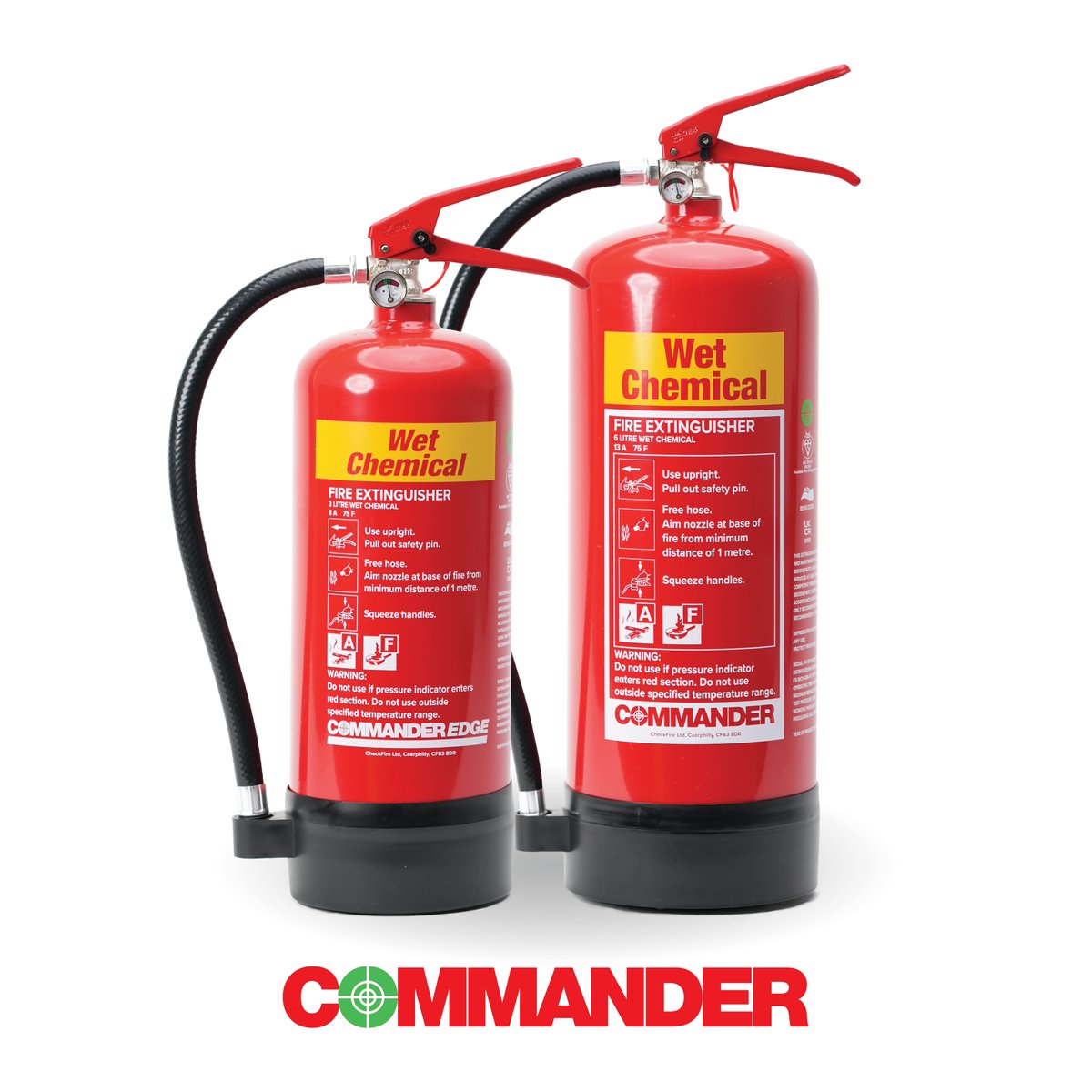 CheckFire_Ltd's tweet photo. 🆕 The updated Commander Wet Chemical Fire Extinguishers are here.
✔️ 3L & 6L options
✔️ Effective down to -30°C
✔️ Redesigned nozzle
✔️ MED & MER certified
✔️ Class F fire protection
➡️ Learn more: https://t.co/apl1lFYC90
#CheckFire #FireSafety #Commander https://t.co/olQOq5BFTJ