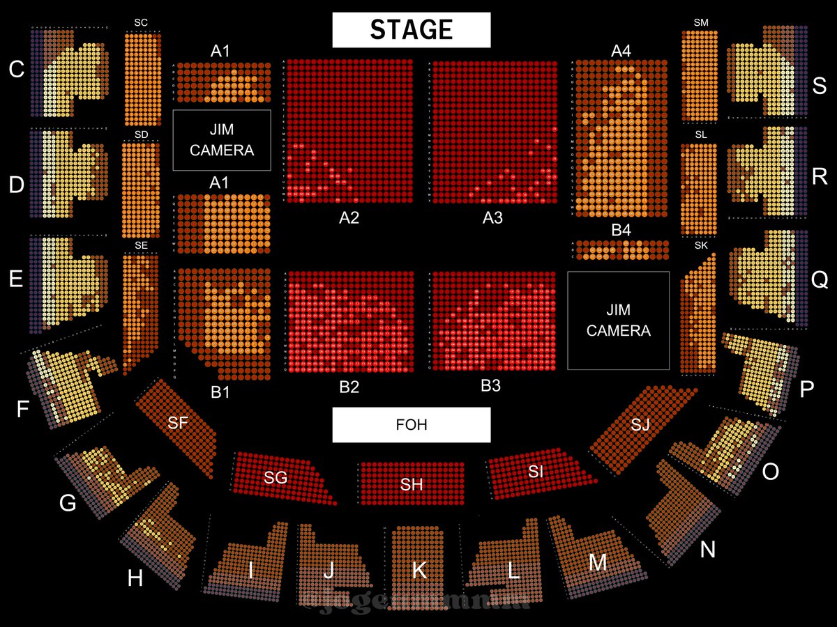 jogeummmm's tweet photo. อัพเดทผังคอนวันนี้น๊า ยังว่างอยู่น๊า🙌

จำนวนบัตรที่เหลือ : 3,171 ใบ

Update : 11/08/2026
#KEEP_IT_MANIC_in_Bangkok #2026_PLAVE_World_Tour_in_Bangkok https://t.co/lscmVYPOwv