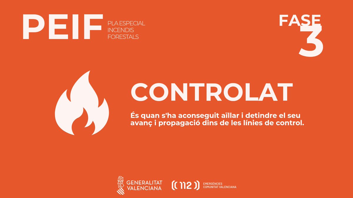 GVA112's tweet photo. (10:52h) #IFTirig
🔥L'incendi forestal a Tirig està controlat segons informa @BombersDipcas https://t.co/CcWnPLnXNH