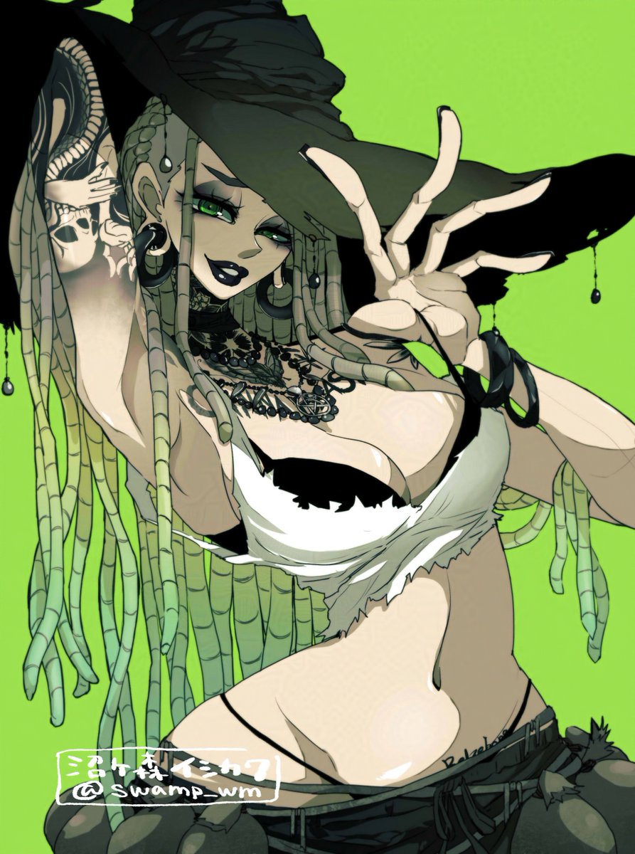 swamp_wm's tweet photo. Julie Bongsta, The Stone Witch🧙‍♀️
#witchart #oc https://t.co/eC1zh6Oem7