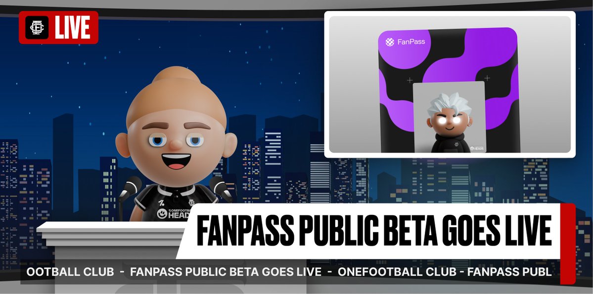 ofc_the_club's tweet photo. FanPass Public Beta goes live!

▫️ Reserve yours: https://t.co/SOecEBmqNy
▫️ View your FanScore and send it to us
▫️ Comment your feedback below

Be early, test FanPass ahead of our big release! https://t.co/oVudsaUN25