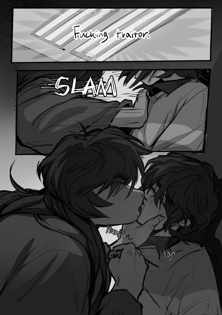 obliquelane's tweet photo. cw//: violence  #deltarune #krusie 

GUILTY UNCONSCIOUS (1/6) https://t.co/MwPev0t9Ww