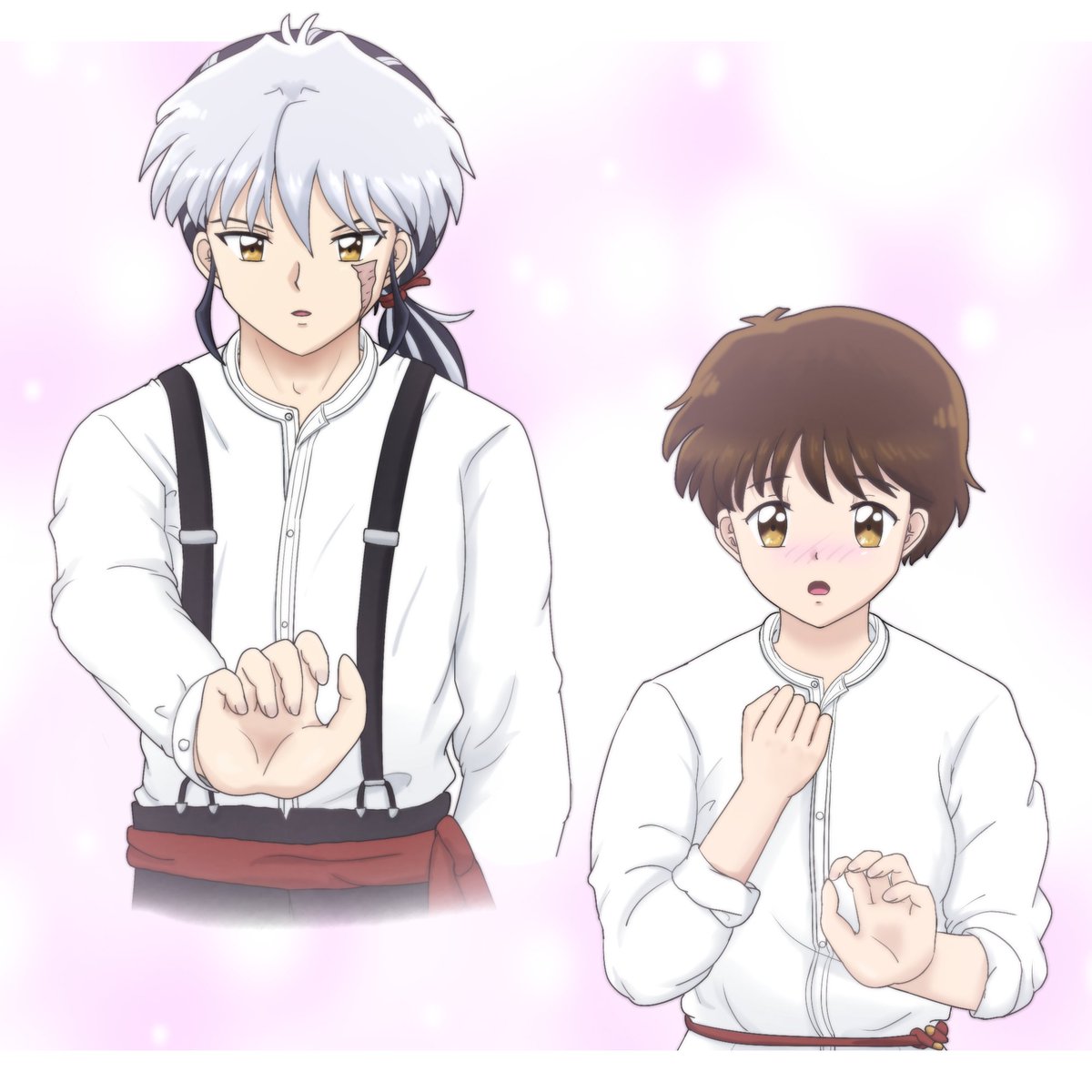 perro_mao's tweet photo. 伝わる気持ち、伝えたい気持ち
#まおなの #アニメmao #摩緒 #高橋留美子 https://t.co/PyfVYHVsrr