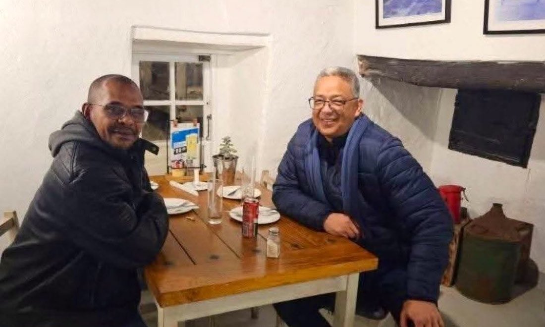 MightiJamie's tweet photo. This picture is the clue. Fadiel Adams and Robert McBride. 

Robert McBride and Matthew Sesoko cleared General Shadrack Sibiya in 2014 of the Zimbabwean Rendition case contrary to a Werksmans report which recommended criminal charges. McBride was then suspended by Nathi Nhleko for that decision. 

After McBride was suspended Paul O’Sullivan funded his court case challenging his suspension. 

When he came back to IPID in 2016, Paul O’Sullivan and Sarah Jane Trent approached him pursue General Phahlane who was the acting national commissioner. 

We already know that McBride and Trent were semi-social and fully coital based on Ad hoc committee admissions and text messages. 

Fast forward to 2024. As General Khumalo was about to arrest Big Five cartel members. Fadiel is activated to lodge complaints and Minister Mchunu alerts IDAC about the complaints and Andrea Johnson launches project diversion. 

On the same day Molefe is arrested 6 December they go and demand the empty Adams Dockets.