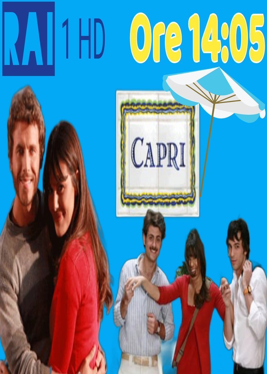gianlu_79's tweet photo. Dalle 14:05 alle 16:00 su @RaiUno @bianca_guaccero
@Lbarriales @miriamcandurro @gabgrec @LucaCapuano4 ci aspettano a #Capri3 #Capri https://t.co/BRvwo7MyEr
