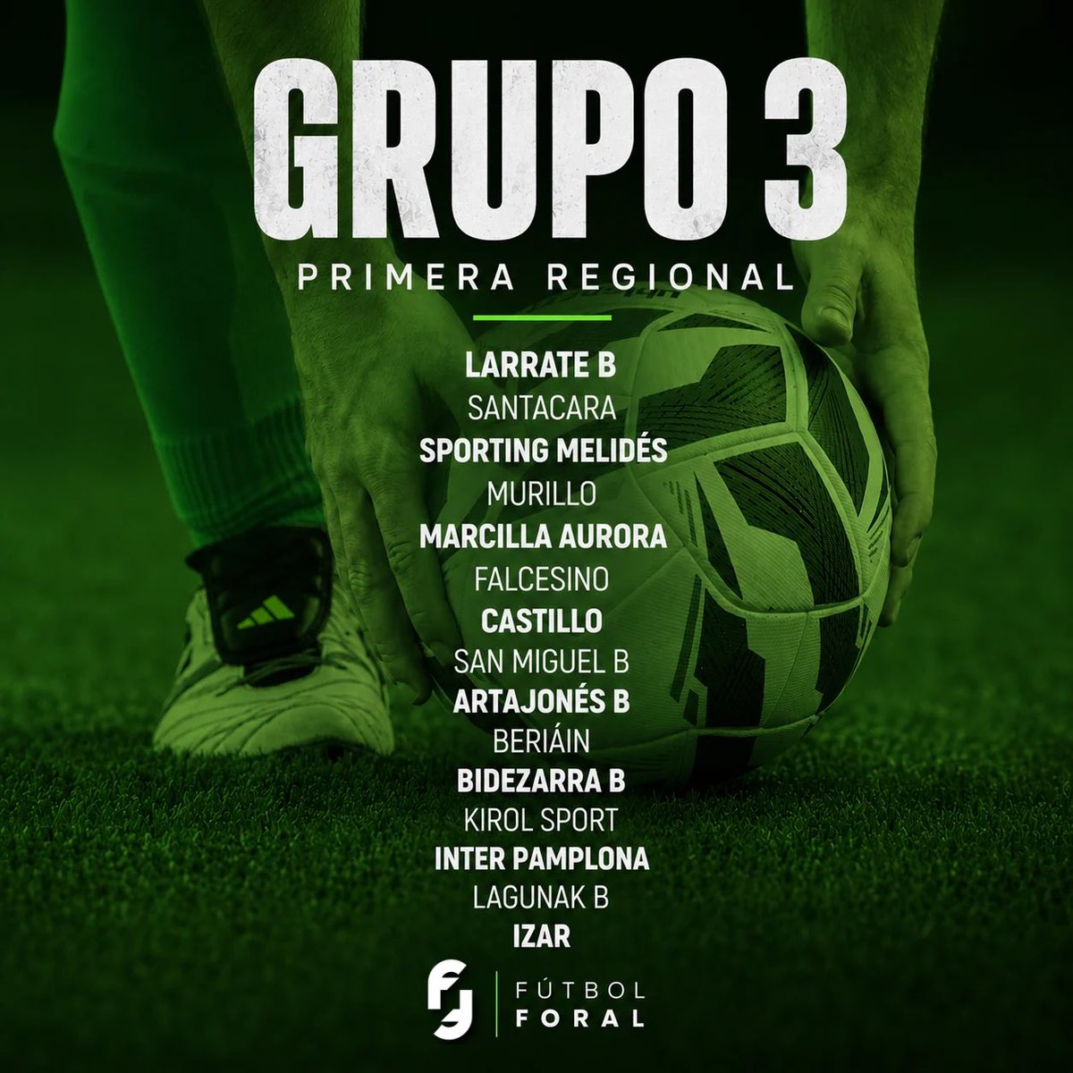 FutbolForal's tweet photo. 𝗟𝗢𝗦 𝗚𝗥𝗨𝗣𝗢𝗦 𝗗𝗘 𝗥𝗘𝗚𝗜𝗢𝗡𝗔𝗟 ⚽️

¡Así quedan confeccionados los grupos para la nueva temporada en 1ª Regional! https://t.co/GHLyCmAI6t