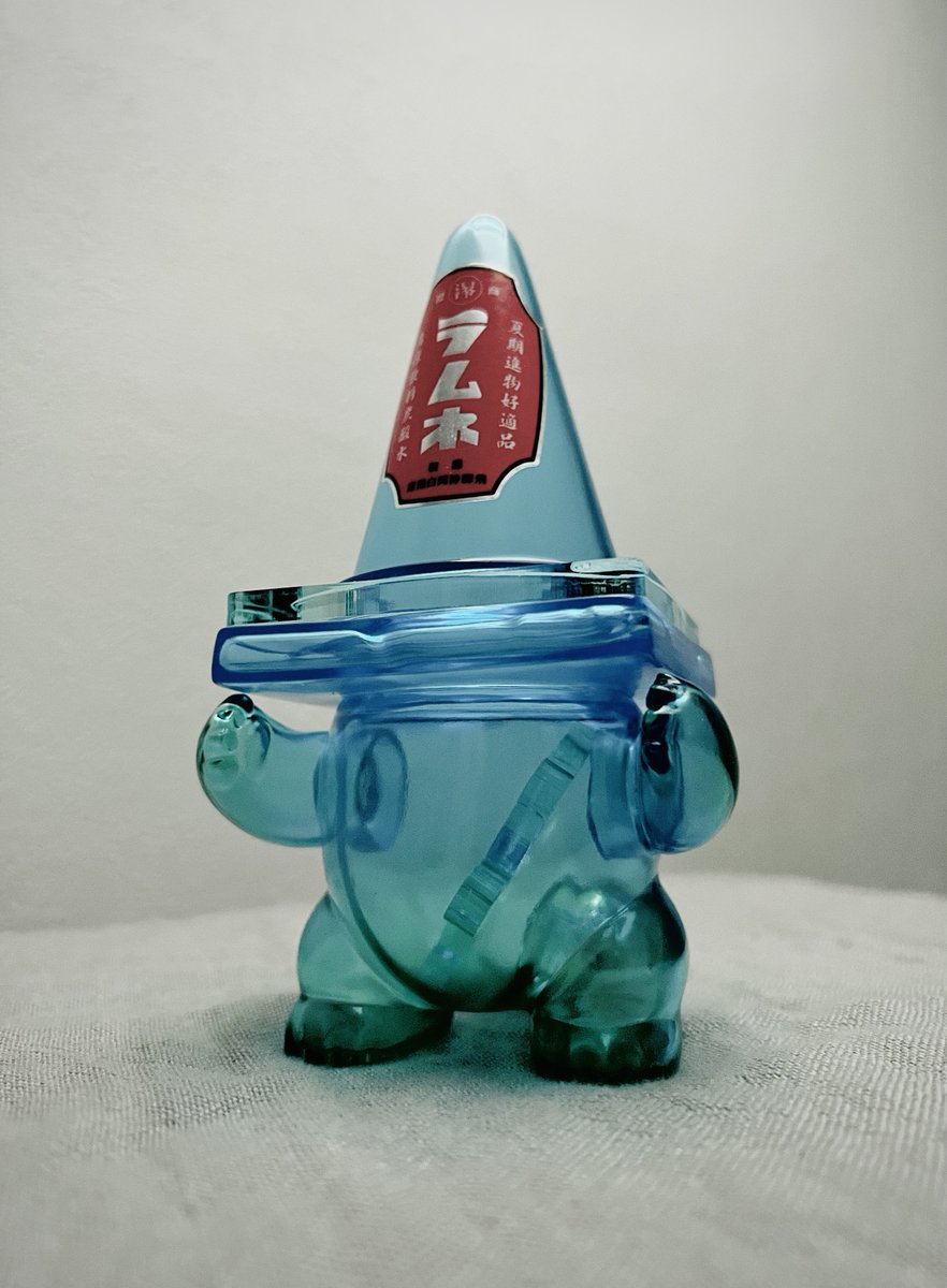 白熊屋 ソフビ 白熊安全 青 白色 BLUE WHITEミドル 新品 未開封 白熊屋さんの白熊安全！？