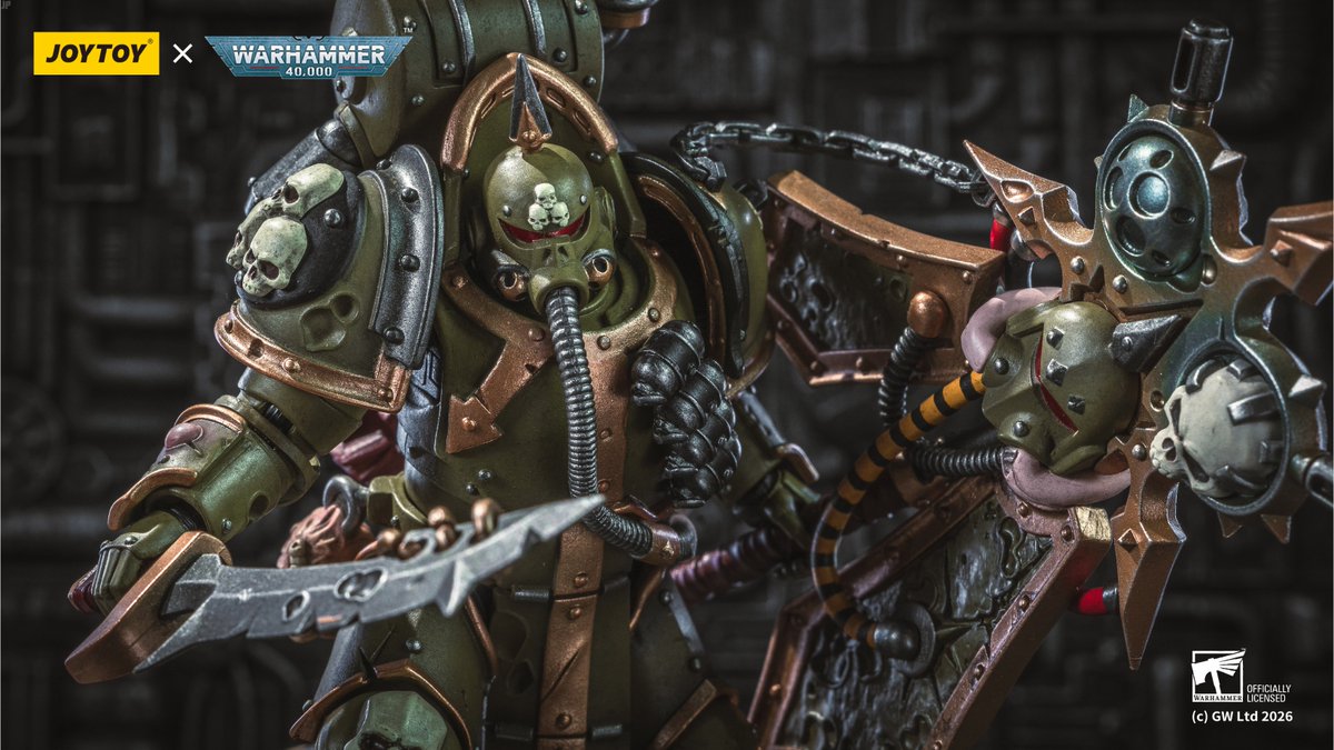 Joytoy_official's tweet photo. Unbroken. Unyielding. Unending
#warhammer40k #warhammercommunity #warhammer #joytoy #toyphotography #toy #toyphoto #actionfigure #actionfigures #joytoyactionfigures https://t.co/hYFIkbJSKg