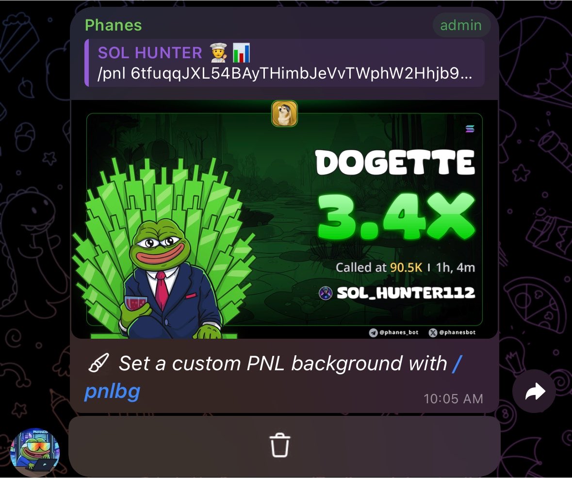 Sol_Hunter11's tweet photo. 3X from my call on $DOGETTE
CA:

6tfuqqJXL54BAyTHimbJeVvTWphW2Hhjb9Rd6pg9pump https://t.co/9hefQtoRNY