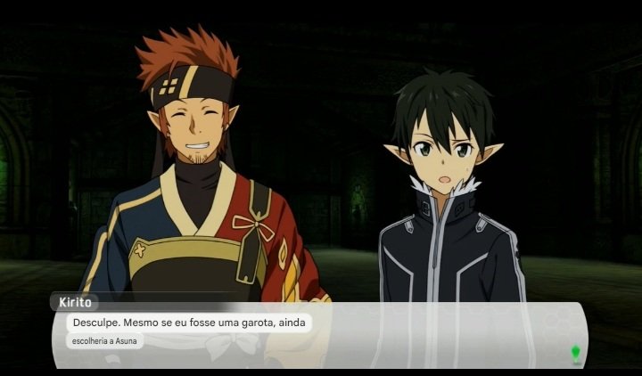 sao_bra's tweet photo. O amor do Kirito pela Asuna ultrapassa seu gênero 😳

"Desculpa. Mesmo se eu fosse uma garota, ainda escolheria a Asuna."

- Kirito 

( 📷 Jogo: Sword Art Online - Lost Song ) https://t.co/XvQwJX6Yj8