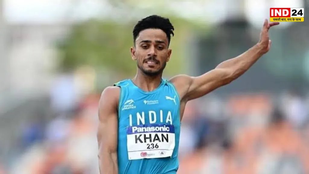 IND24MEDIA's tweet photo. प्रतापगढ़ के शाहनवाज ने रचा इतिहास!
https://t.co/Vv7OpJymDo
#Shahnawaz #WorldU20 #LongJump #Athletics #IndiaAthletics #IndianSports #SportsNews #Pratapgarh #IndiaPride https://t.co/r0IGj8HxI3