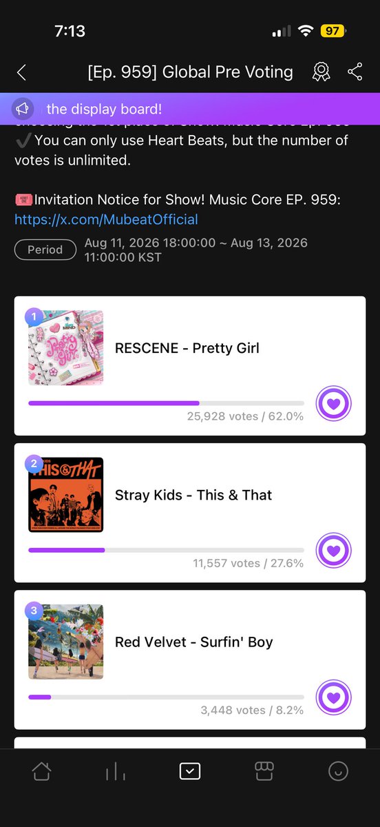 luviedeer's tweet photo. VOTING HAS STARTED!!!!! https://t.co/PSjFL3uzPJ