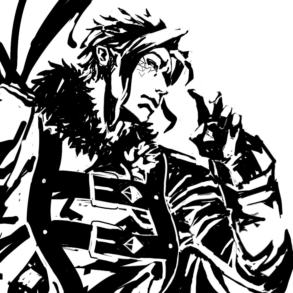 V_anderss0n's tweet photo. The dragon god #Orsted drawn on my phone #無職転生 #MushokuTensei https://t.co/bJvrjKOqYq