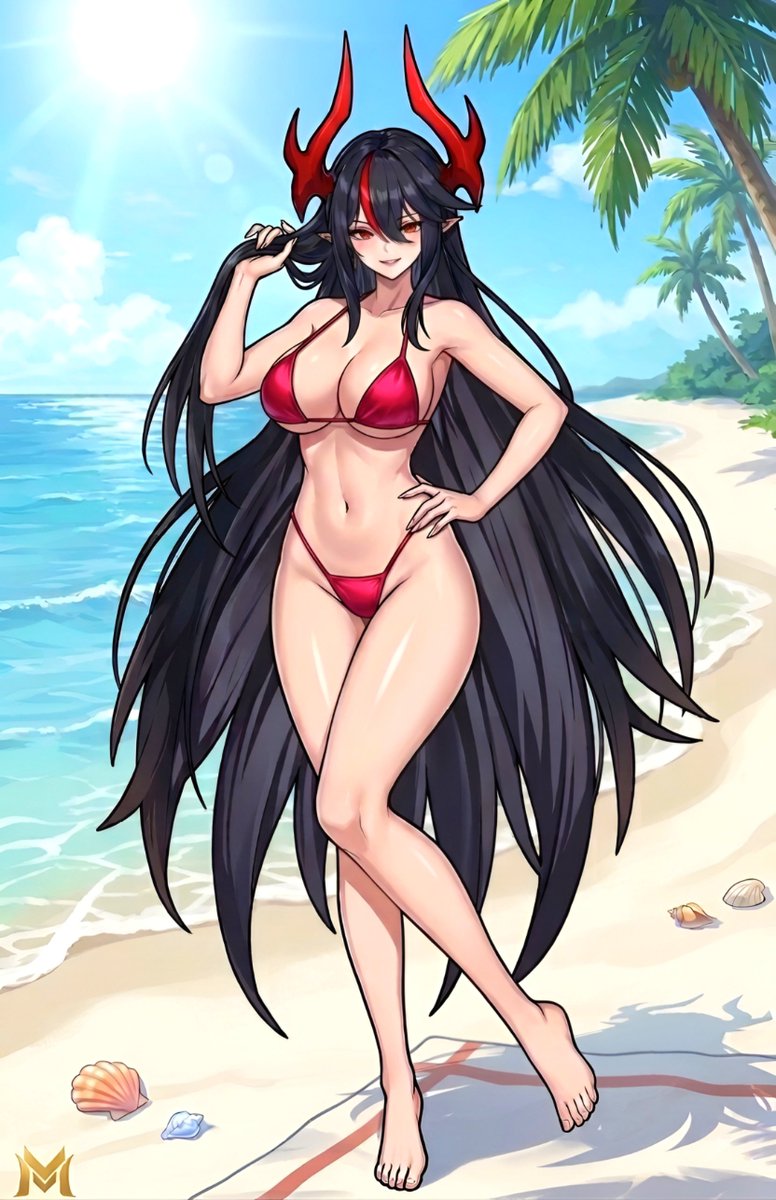 void_bdragoo3's tweet photo. G.Nella on beach

#Outerplane #animegirlart #outerplanefanart https://t.co/lv91mZgFHy