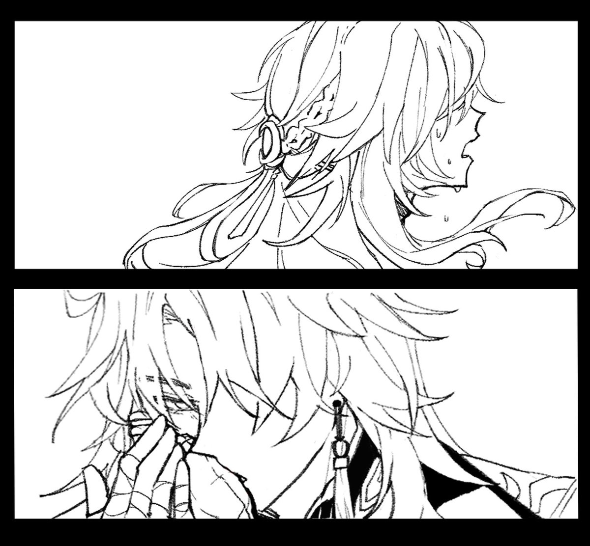 0nkkam's tweet photo. My favorite cut✂️
#ナズ刃 #ashblade https://t.co/4FOI3tYKXe