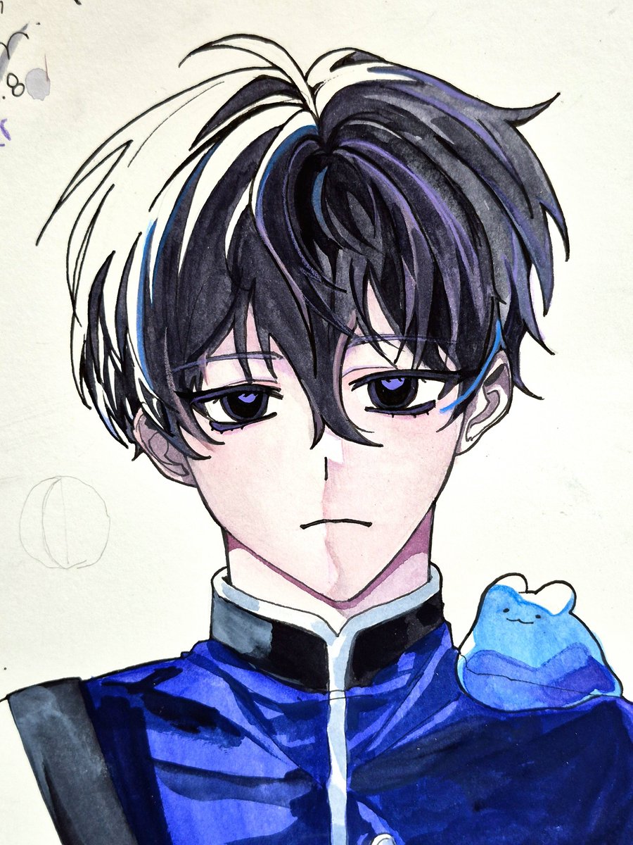 H5Y0V1's tweet photo. 수채화 도미닉고요 https://t.co/9hOmm8K8qQ