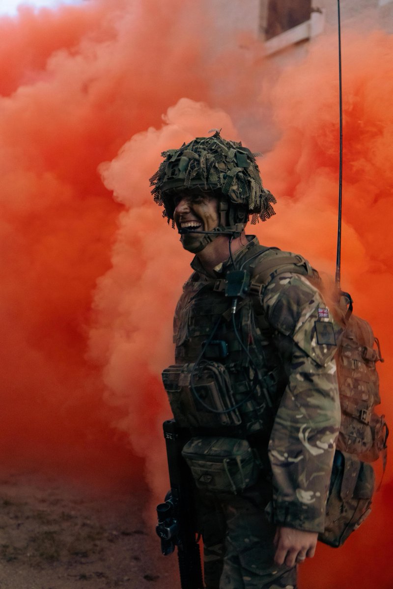 USArmyEURAF's tweet photo. #ICYMI: West Point and Royal Military Academy Sandhurst officer candidates trained together during Exercise Dynamic Victory, reacting to contact and working through a modern international training environment.

(Photo by Spc. Lilah Windle)

#ThisIsUSAREURAF #7thATC #RMAS https://t.co/5GA5TWgfSl