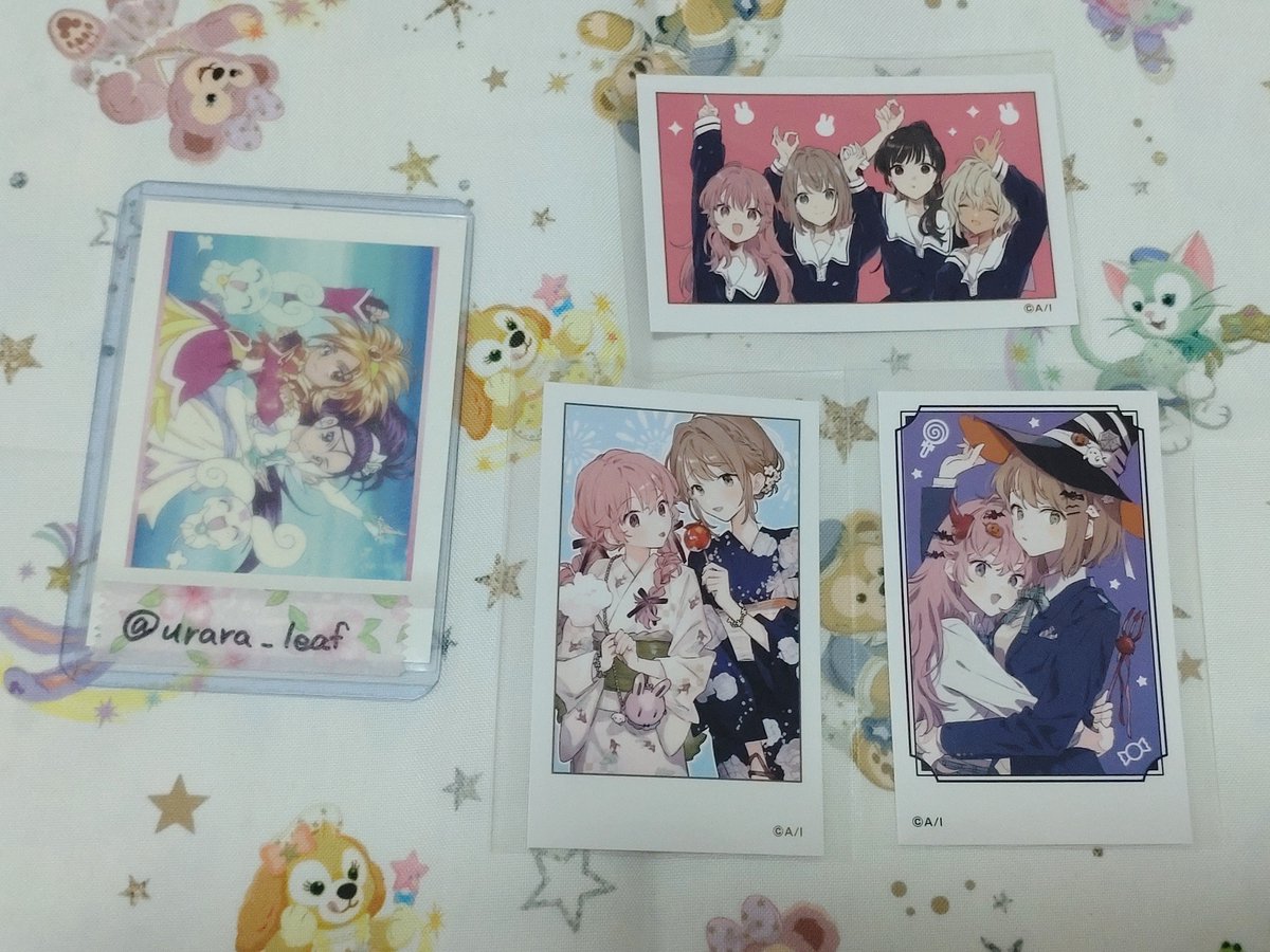 urara_leaf's tweet photo. 【交換】
きみが死ぬまで恋をしたい きみ死ぬ アトレ ミニフォトカードコレクション

譲：1枚目（集合、シーナ、ミミ）
求：2枚目💕（アリ、セイラン）

郵送希望です。検索からもお気軽にお声掛けください。 https://t.co/XKvlven2R4