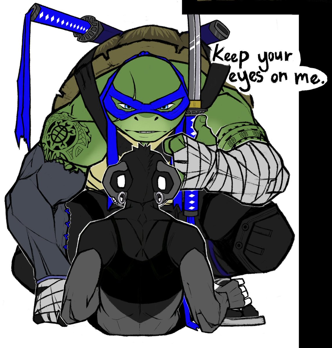 TwistedxSaber's tweet photo. Training with Leo would be intense.
#bayverseleo #leo2016 #ninjaturtles #bayversetmnt https://t.co/75ToBnGyQS
