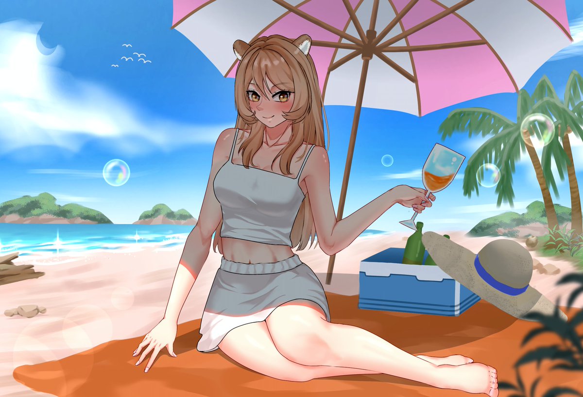 sanicx66's tweet photo. 🌞🌴
@mizuhamzazu 

#fanartㅤㅤㅤㅤ #summer #vtuber https://t.co/dx67oqtMTD