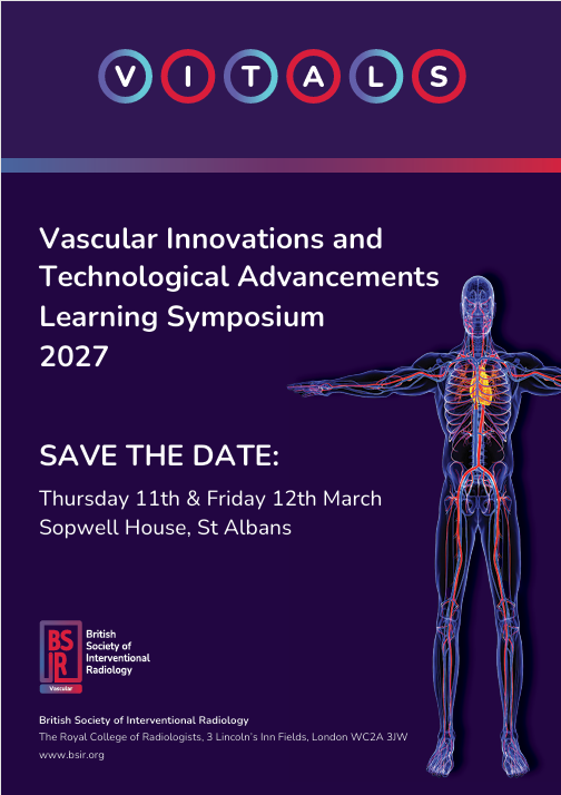 BSIR_News's tweet photo. π
VITALS is back for 2027!
Save the date for 11th & 12th March 2027, as we return to Sopwell House for another two days of learning, discussion and connection.
More details coming soon, but for now, get the dates in your diary!
#BSIR #VITALS2027 #InterventionalRadiology #Radiology